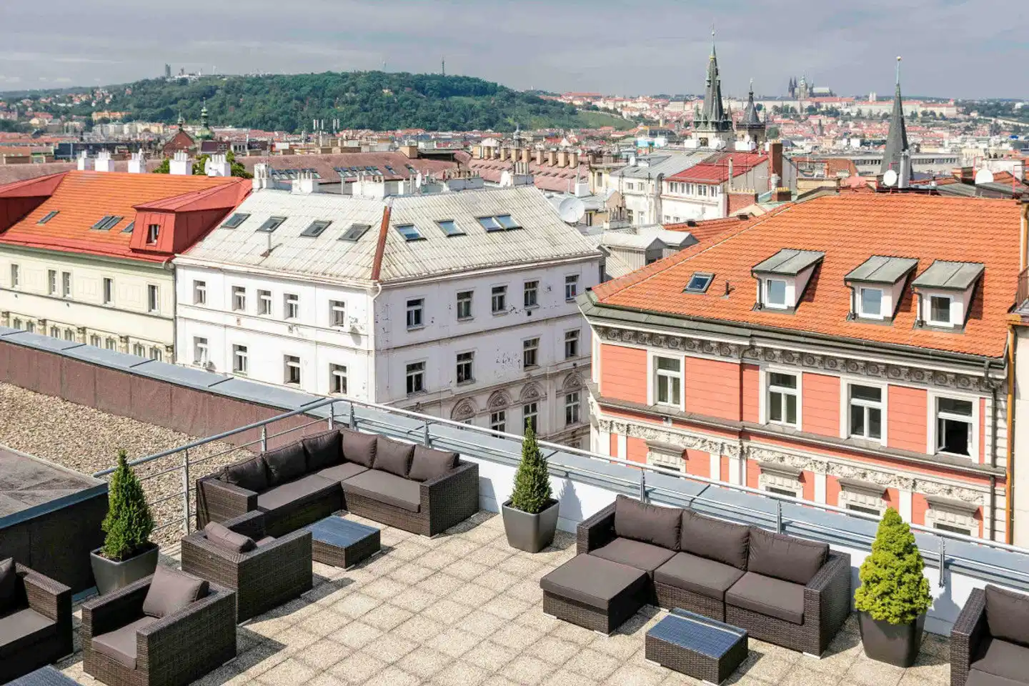 Novotel Wenzelsplatz Terrasse