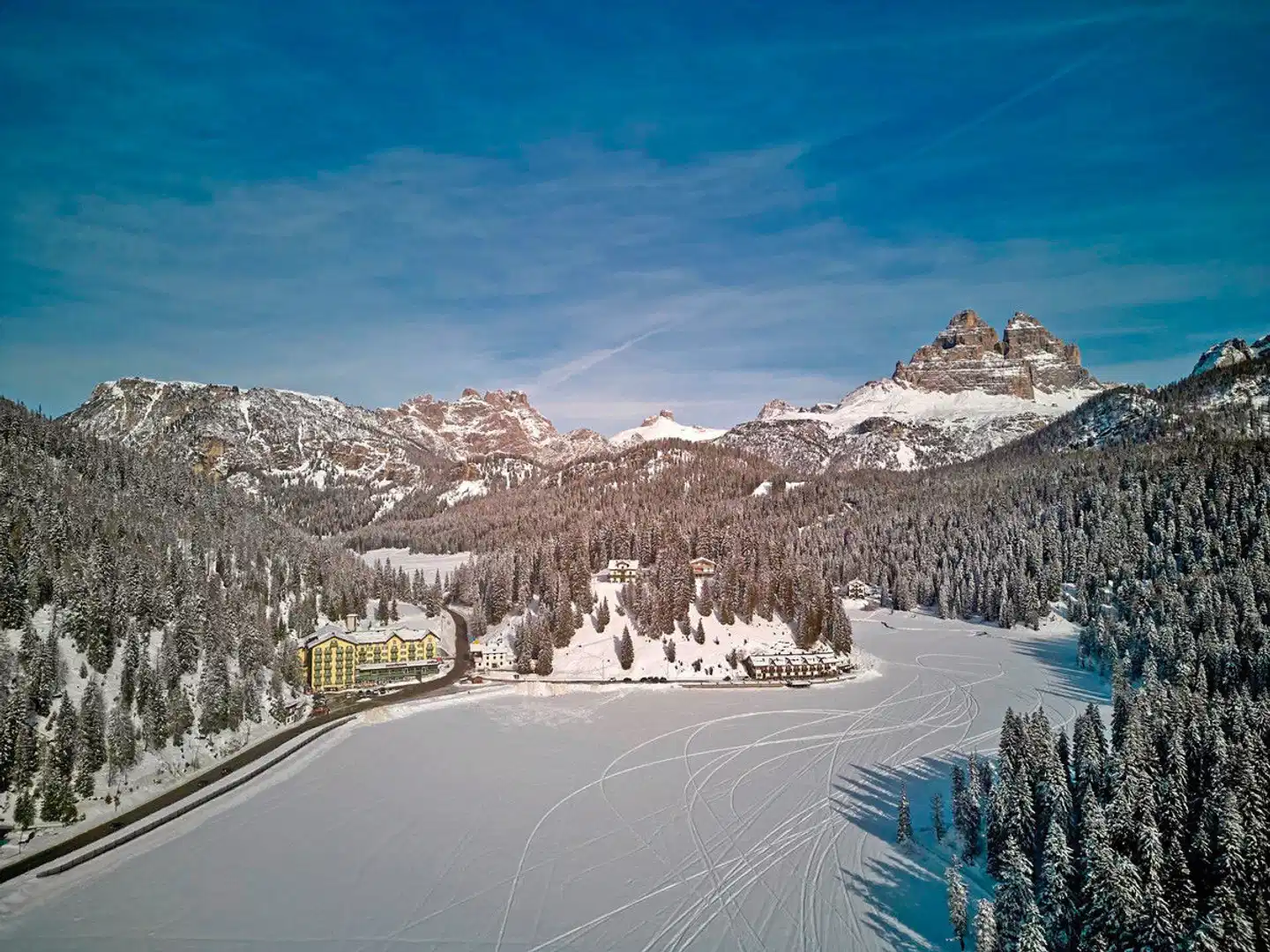 Grand Hotel Misurina Landschaft