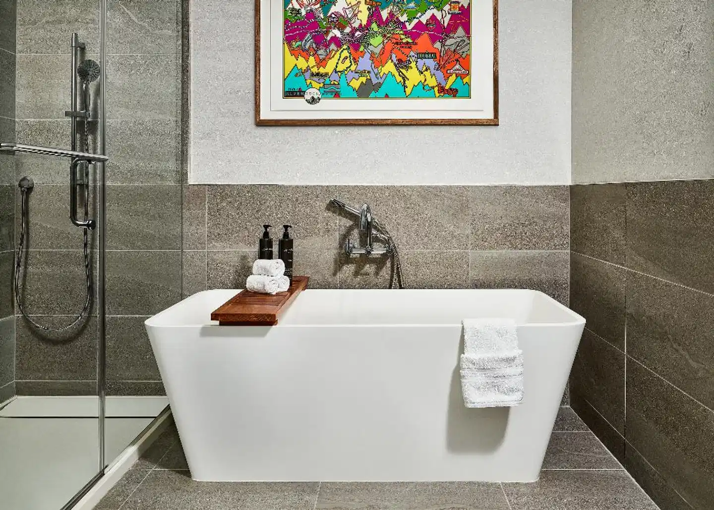 Hotel Alpenrock Breckenridge, Curio Collection by Hilton Badezimmer