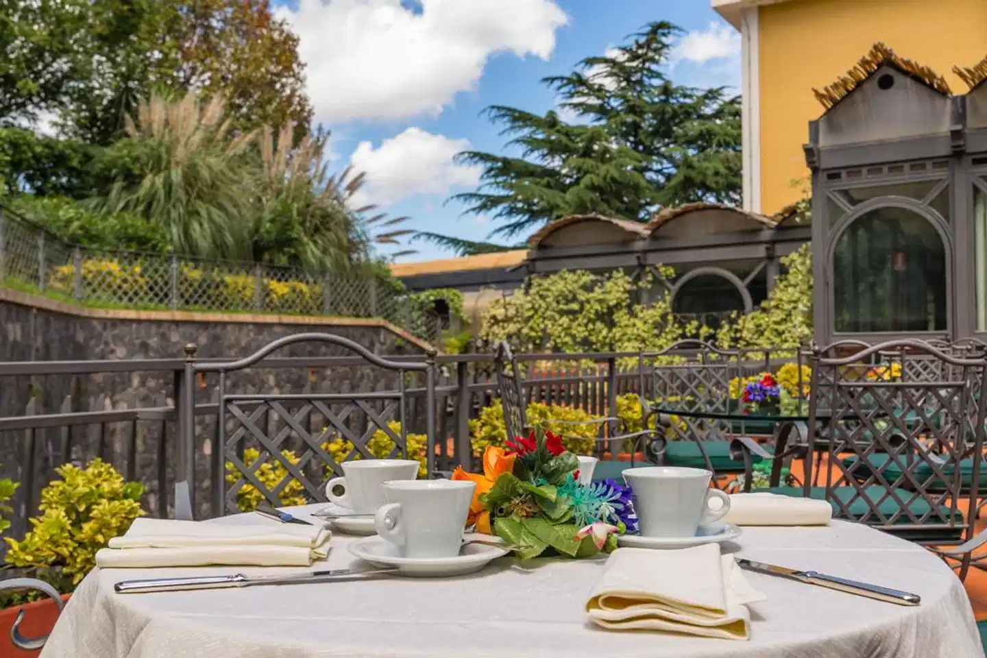 Culture Hotel Villa Capodimonte Terrasse