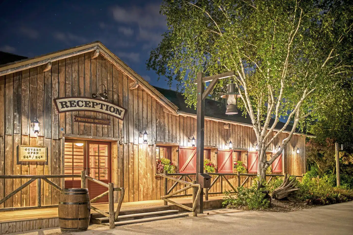 Disney Davy Crockett Ranch Terrasse