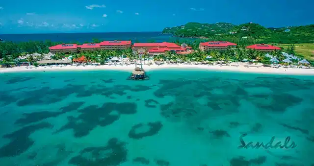 Sandals Grande St. Lucian Spa & Beach Resort Landschaft