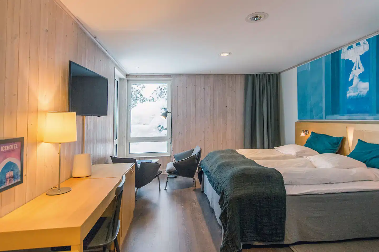 ICEHOTEL Jukkasjärvi Wohnbeispiel