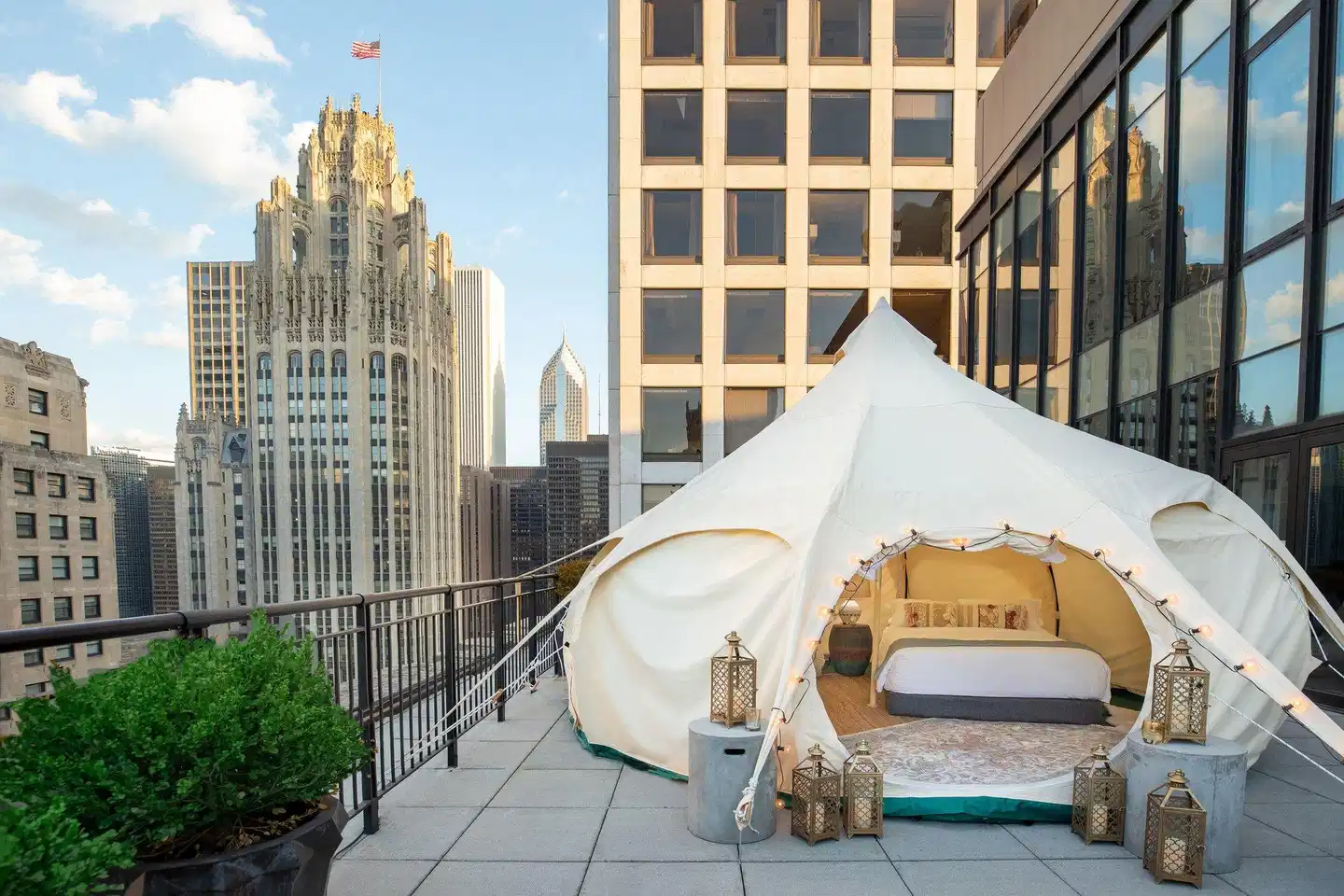 The Gwen, a Luxury Collection Hotel, Michigan Avenue Chicago Terrasse