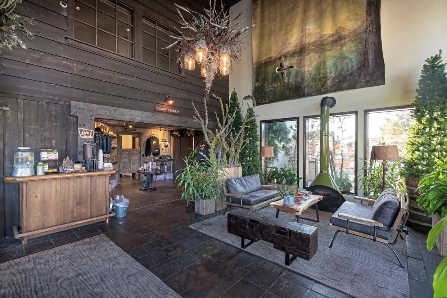 Campfire Hotel Lobby