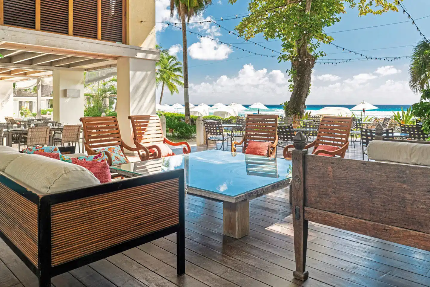 Sugar Bay Barbados Terrasse