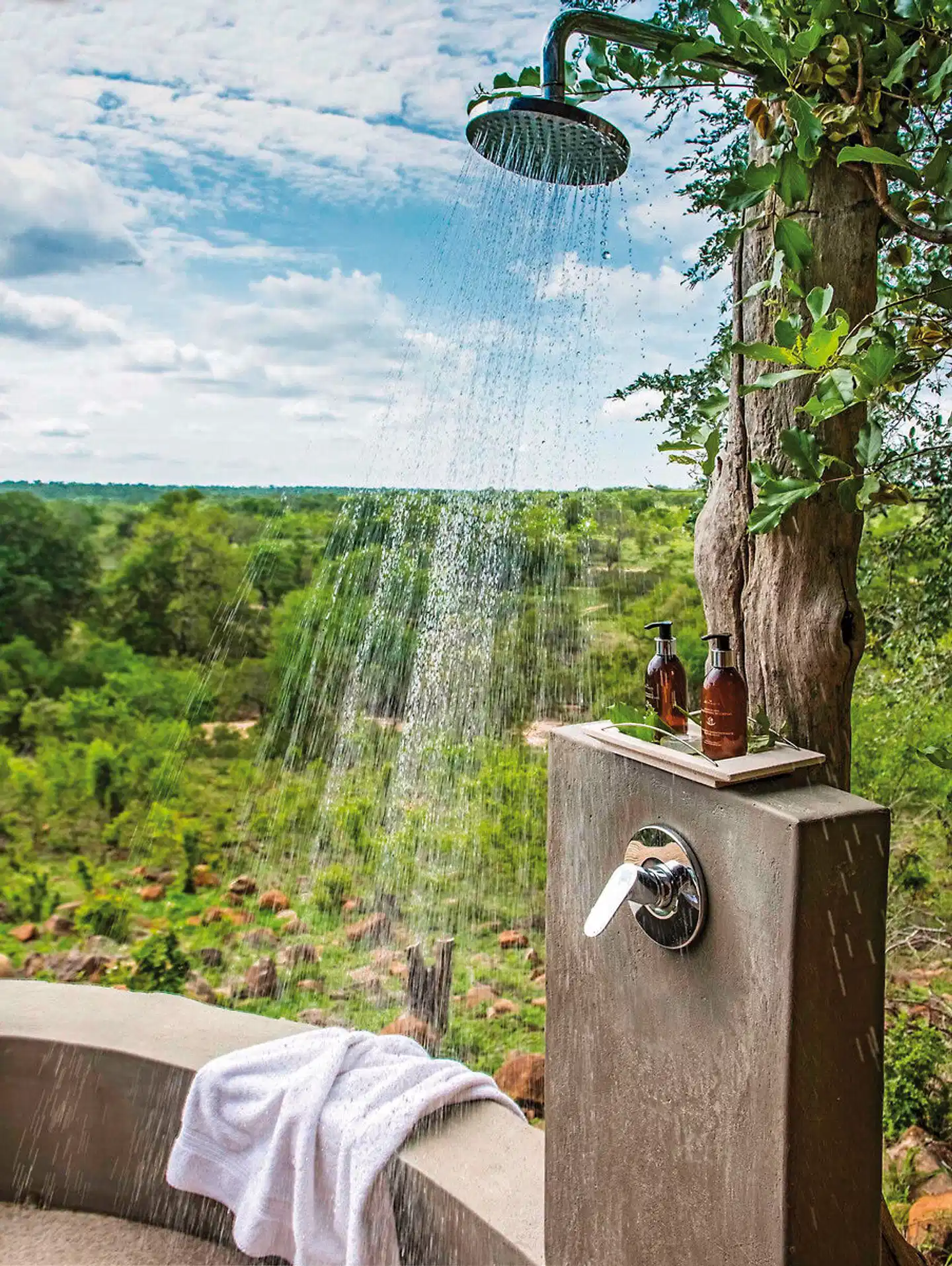 Leopard Hills Terrasse