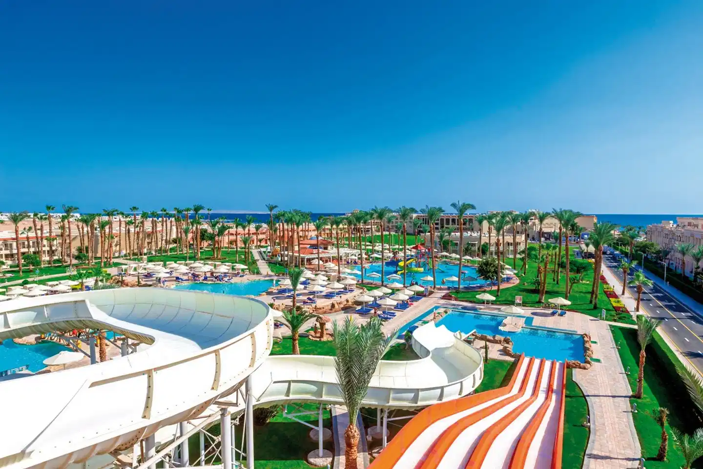 Beach Albatros Resort Terrasse