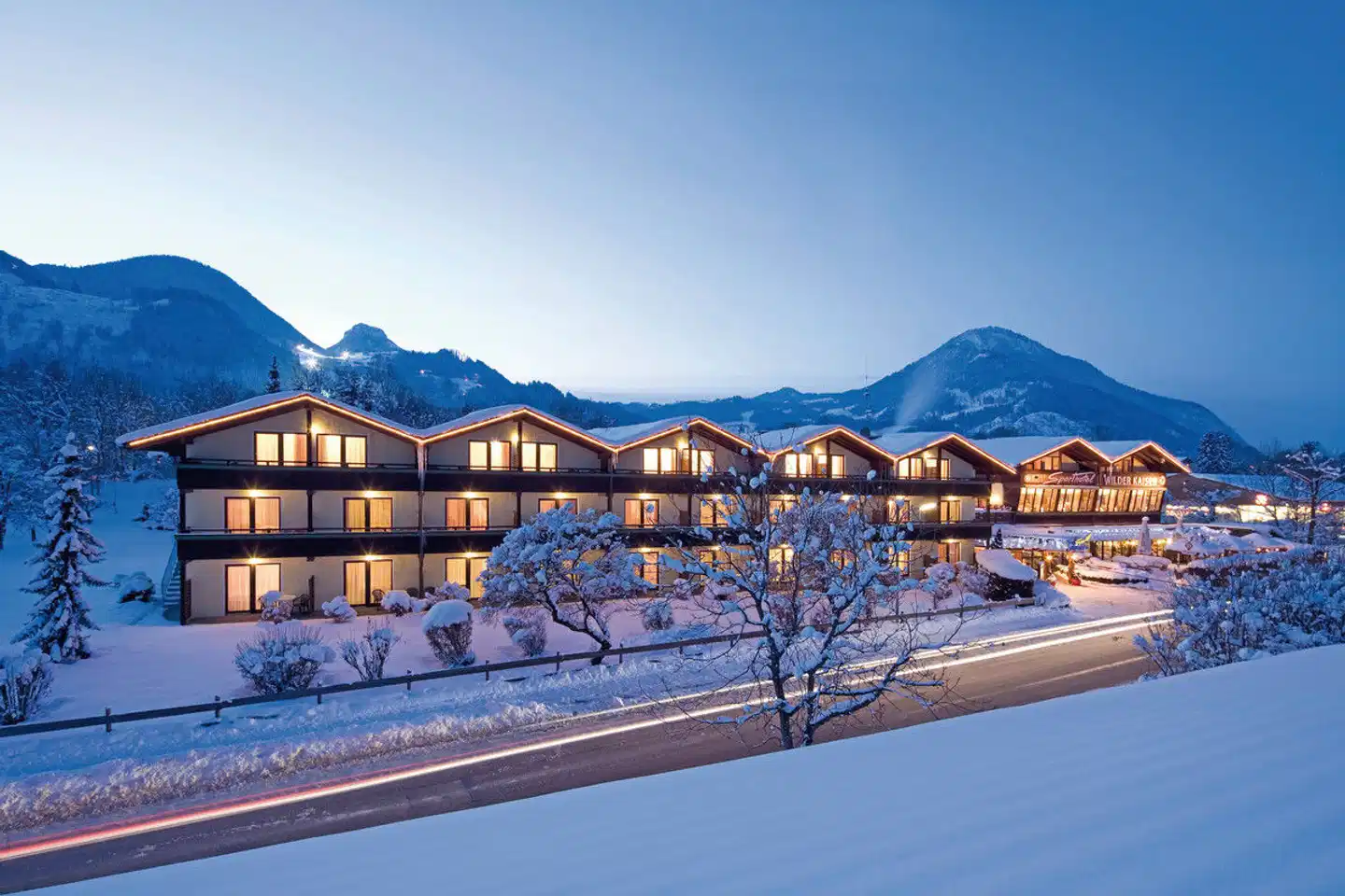 Sporthotel Wilder Kaiser Modellaufnahme