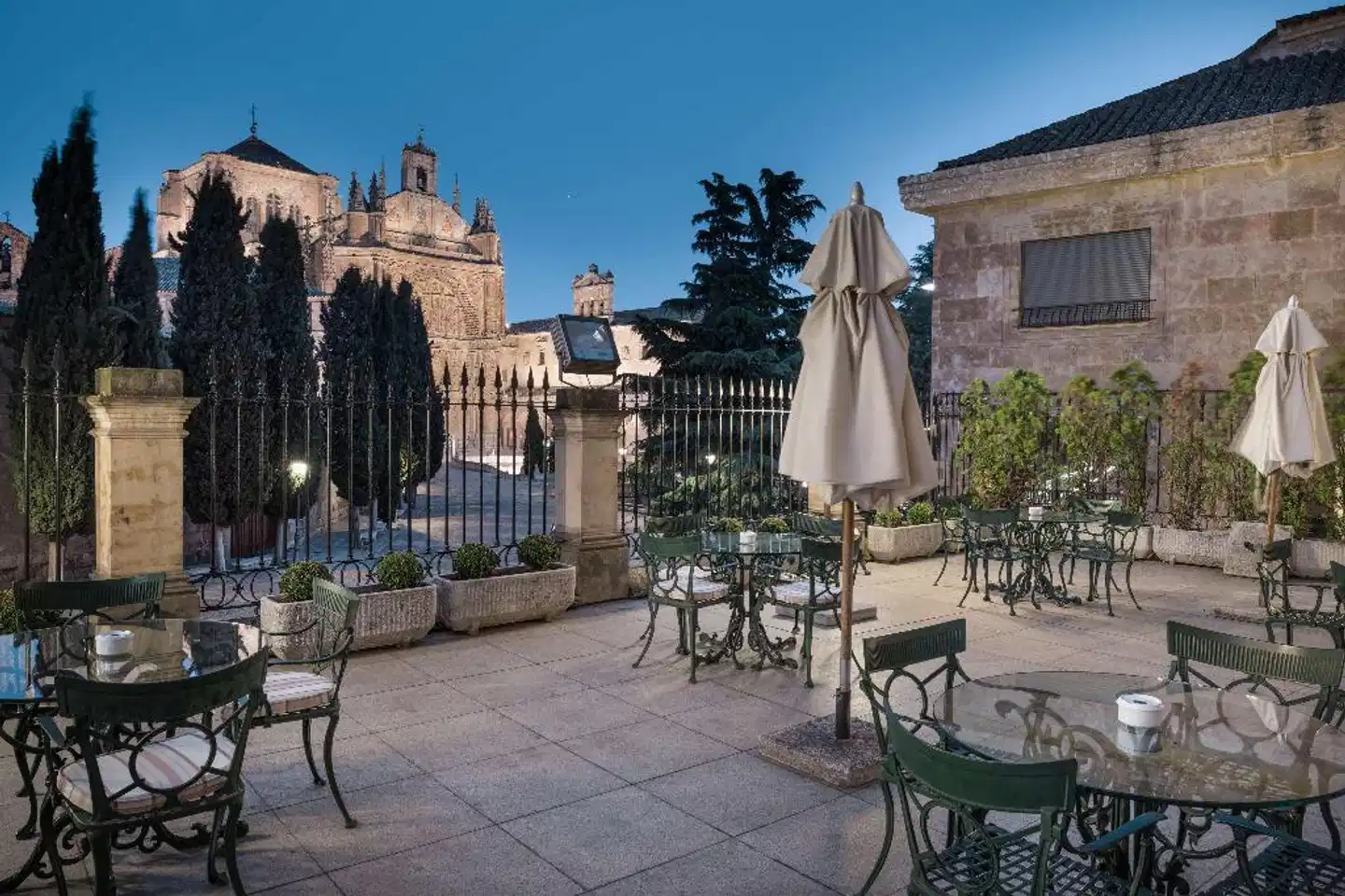 NH Collection Salamanca Palacio de Castellanos Terrasse
