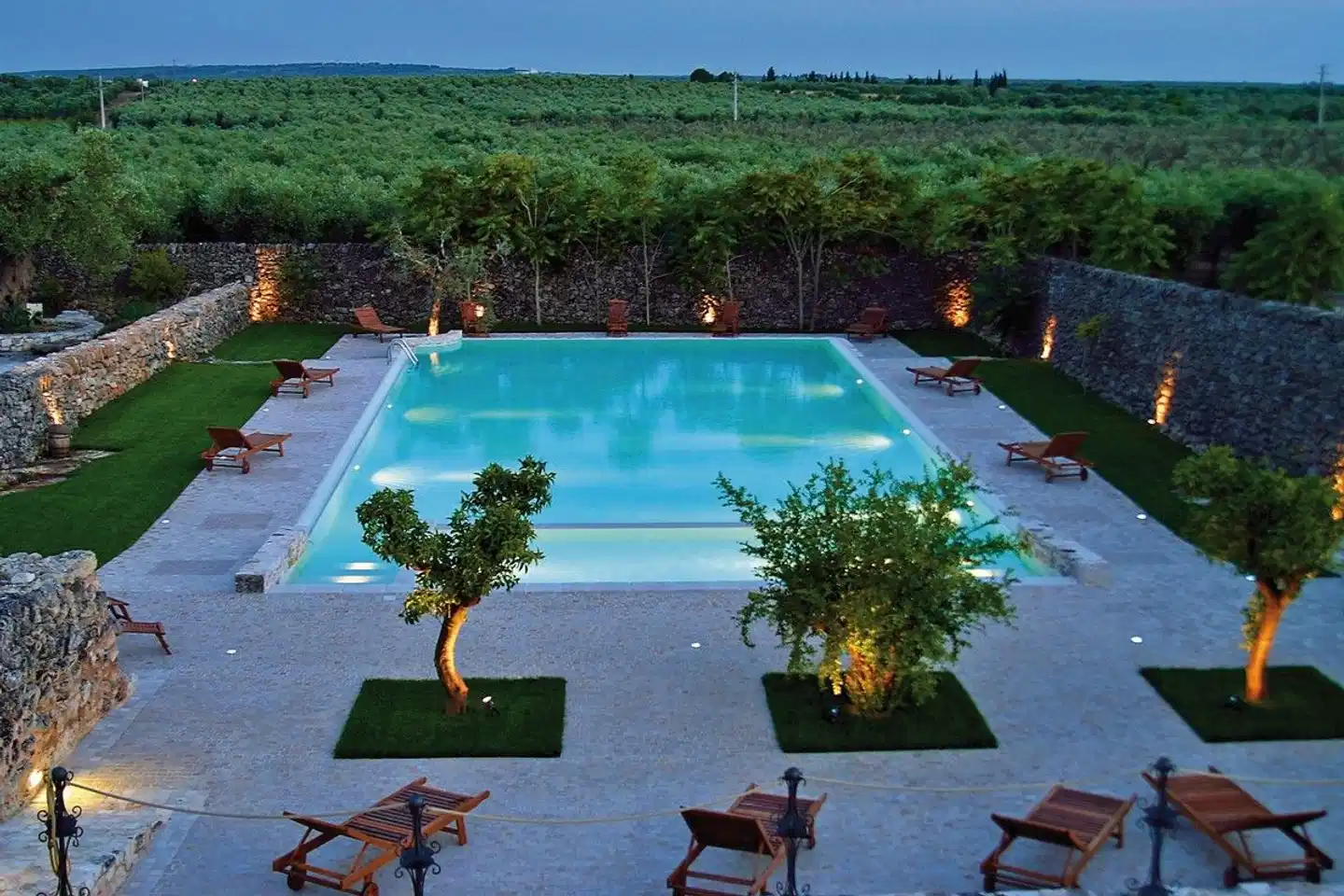 Masseria Bosco e Masseria Strazzati Pool
