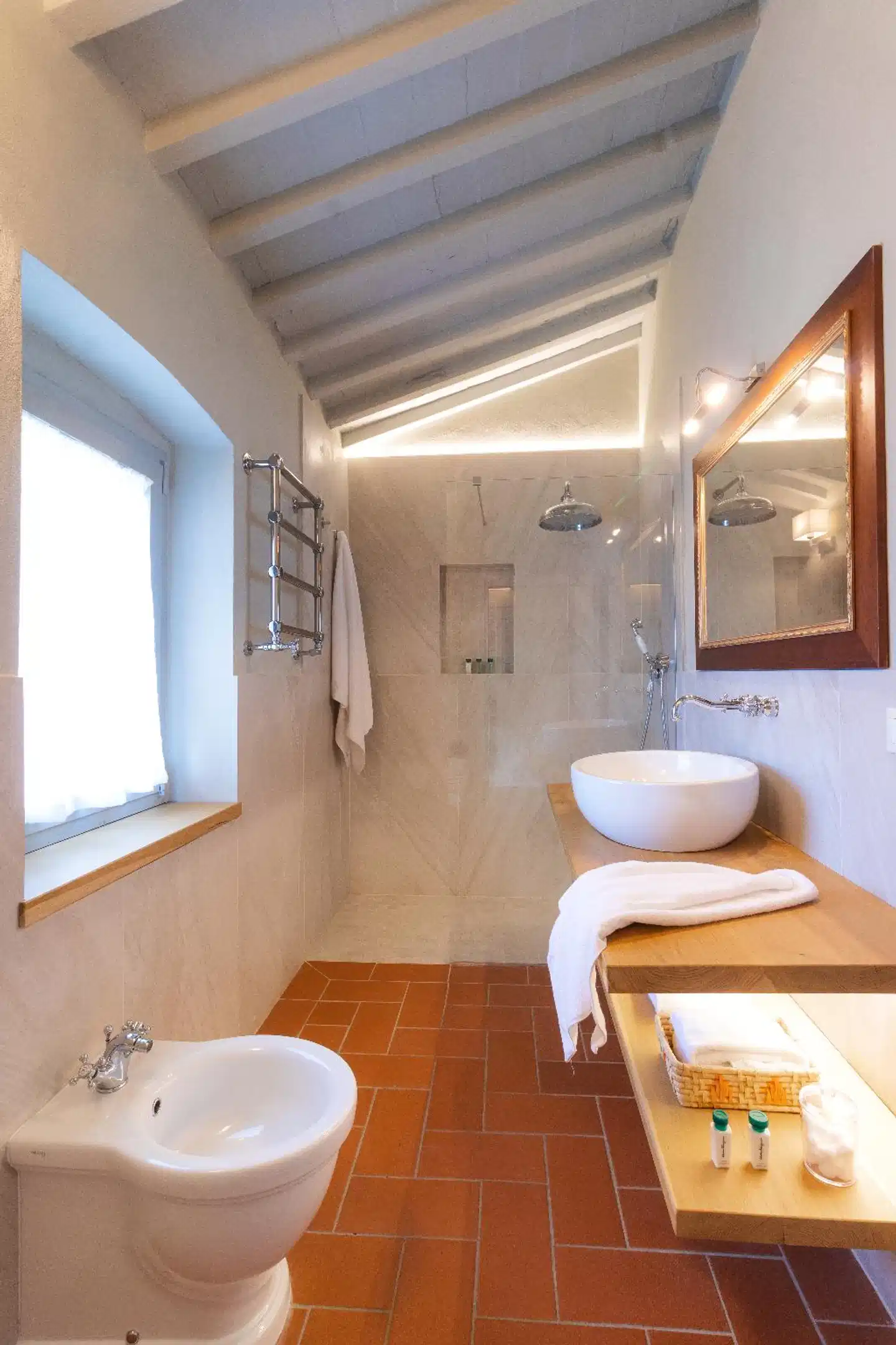 Country Relais Villa L'Olmo Badezimmer