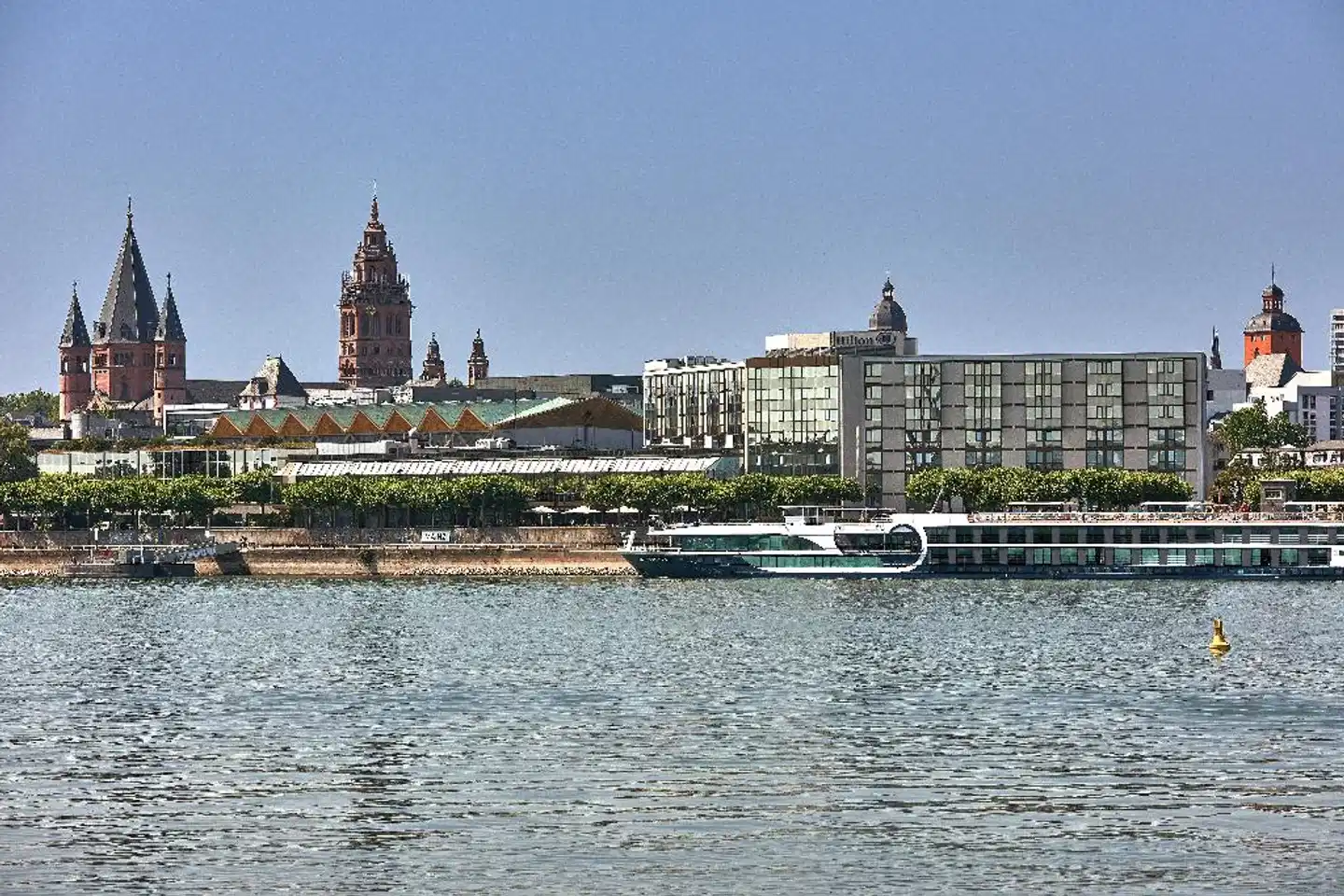 Hilton Mainz Landschaft
