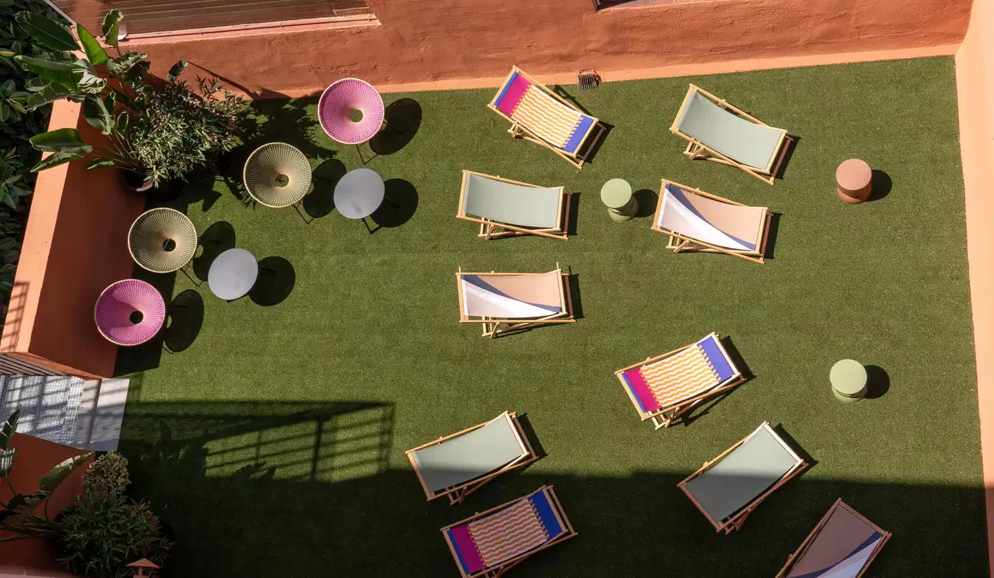 H Top BCN City (ehem. Medium Abalon) Terrasse