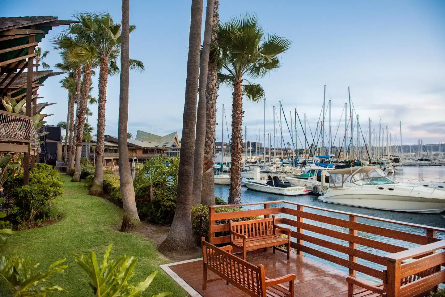 Humphreys Half Moon Inn Terrasse