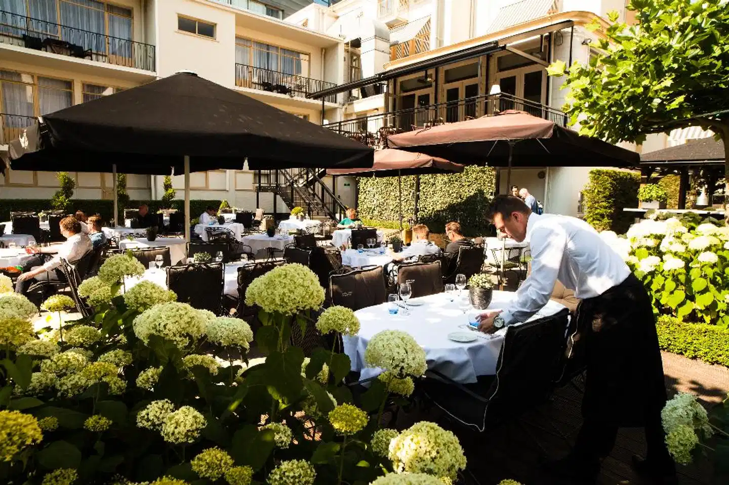 Bilderberg Parkhotel Rotterdam Terrasse