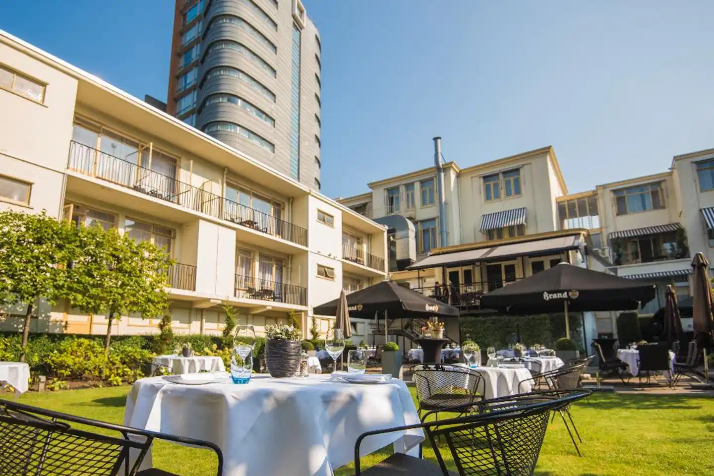Bilderberg Parkhotel Rotterdam Terrasse
