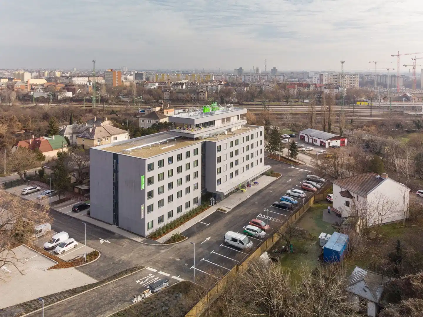 ibis Styles Budapest Citywest Terrasse