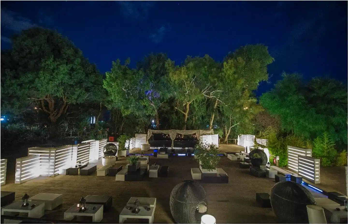 Romano Palace Luxury Hotel Terrasse