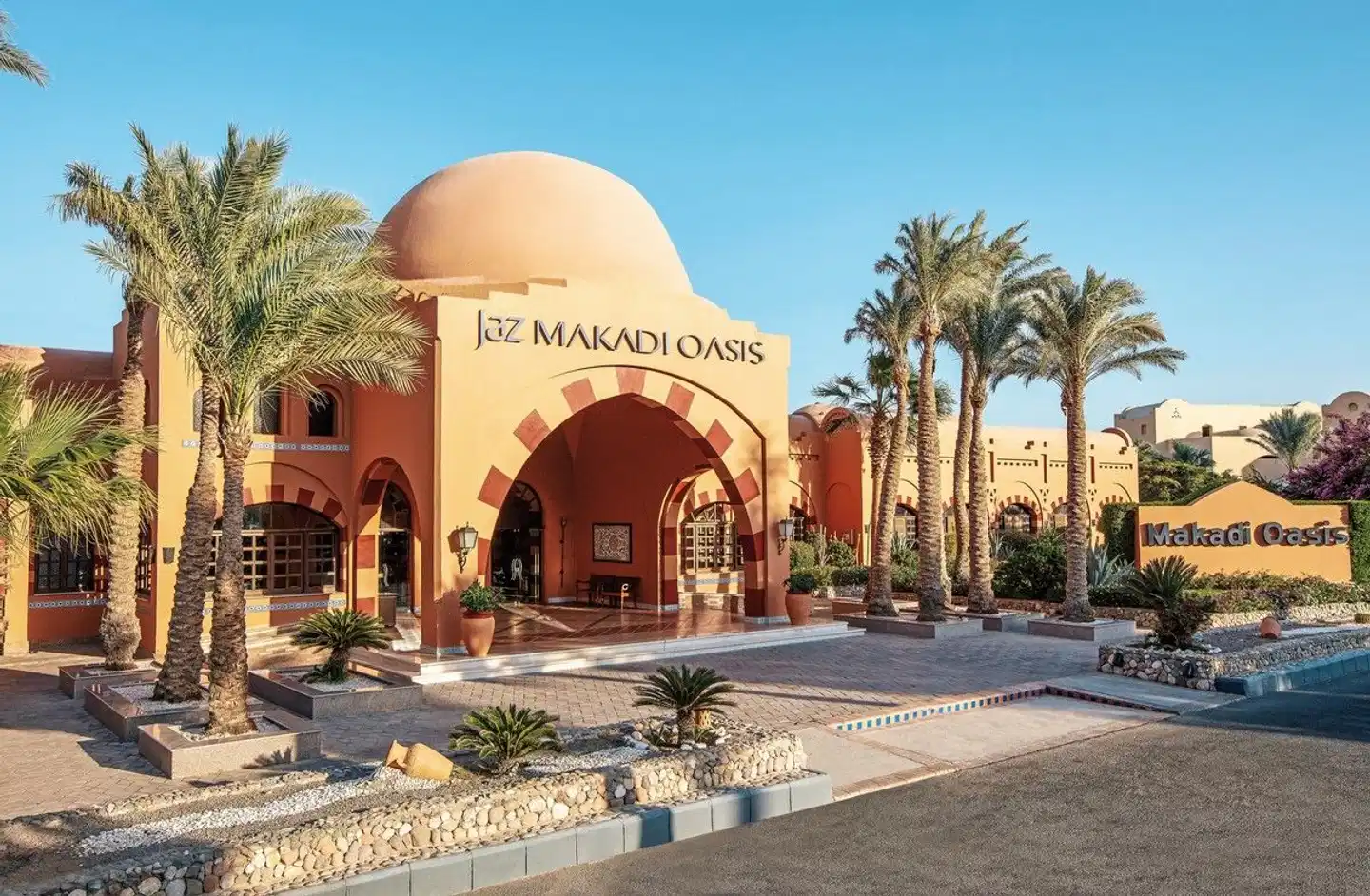 JAZ Makadi Oasis Resort Aussenansicht