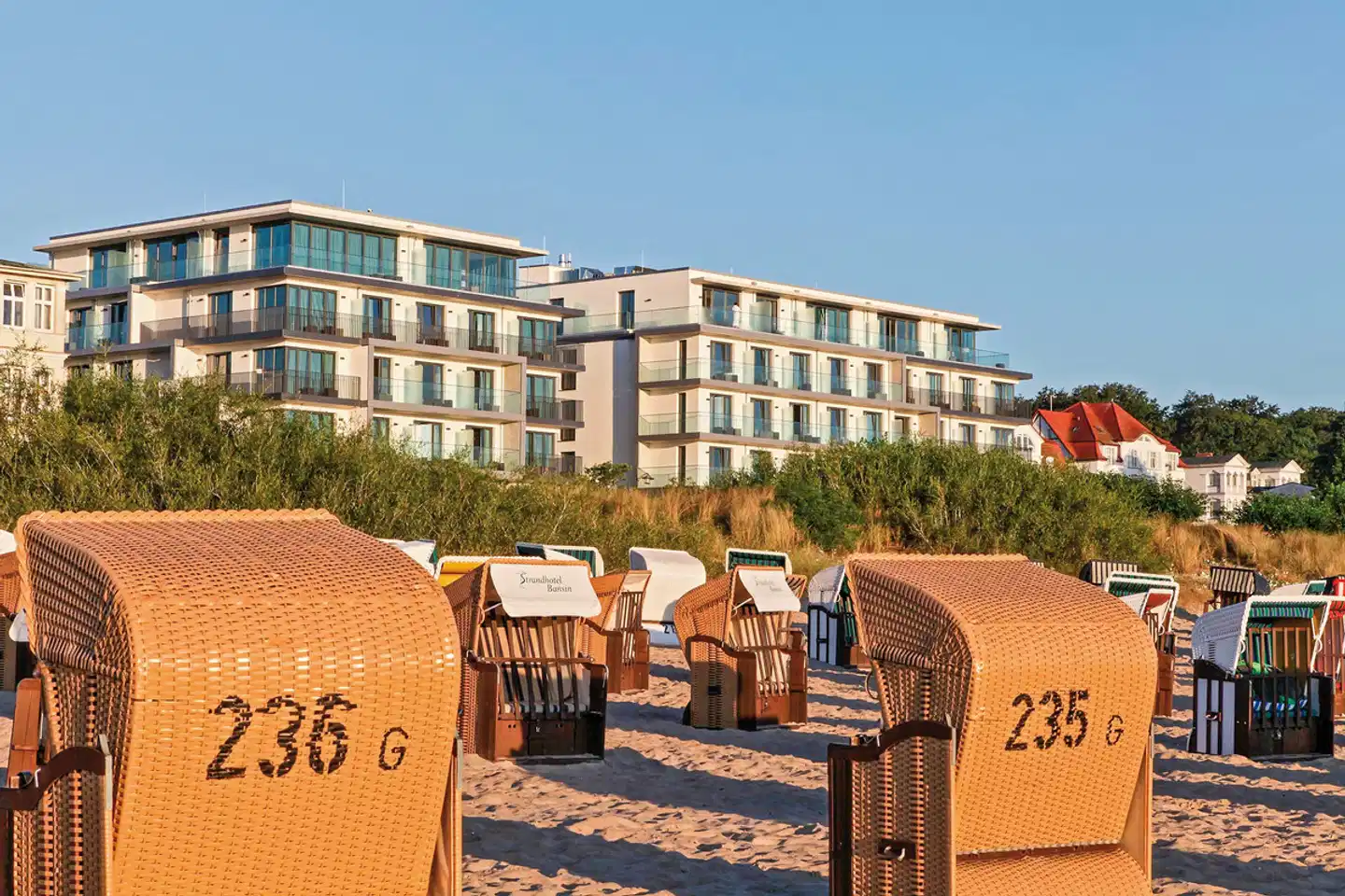 SEETELHOTEL Kaiserstrand Beachhotel Terrasse