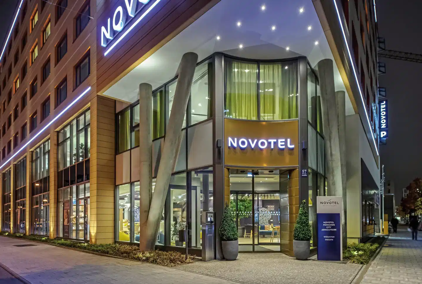 Novotel Muenchen City Arnulfpark Aussenansicht