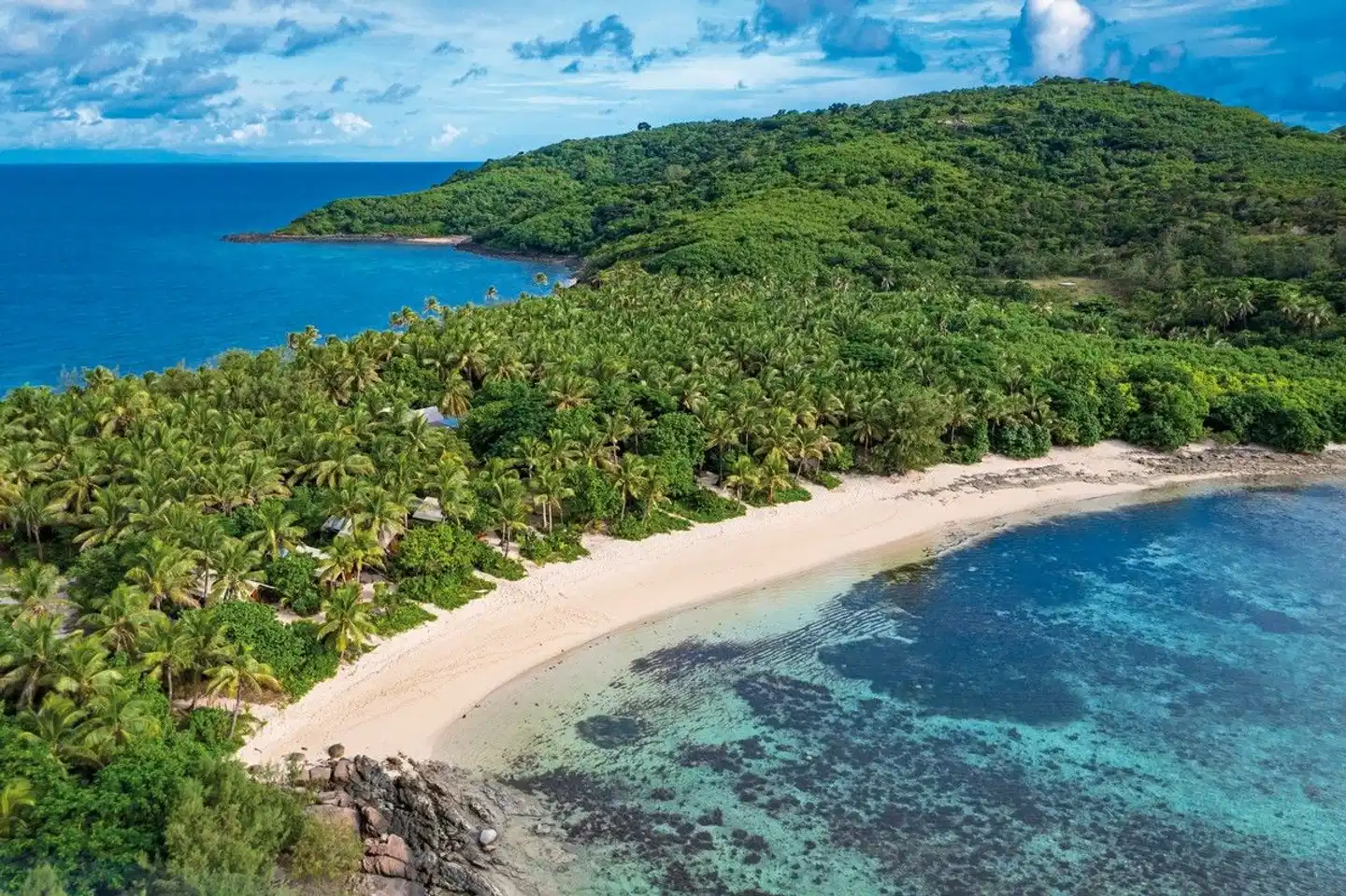 Barefoot Manta Island Resort Fiji Landschaft
