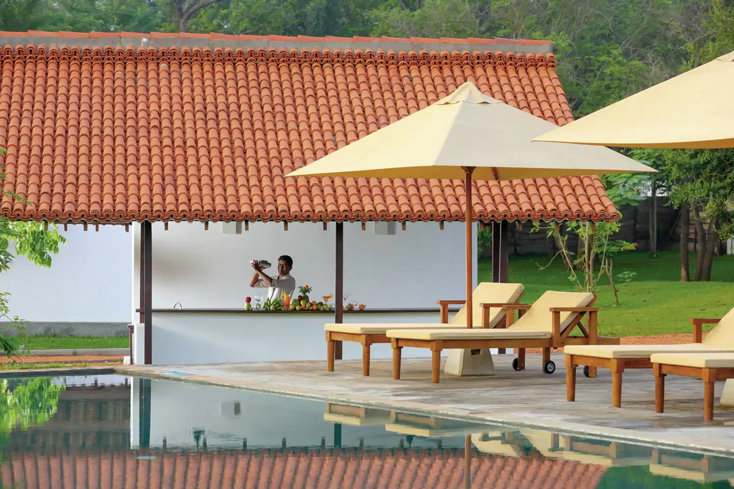 Sigiriya Jungles Terrasse