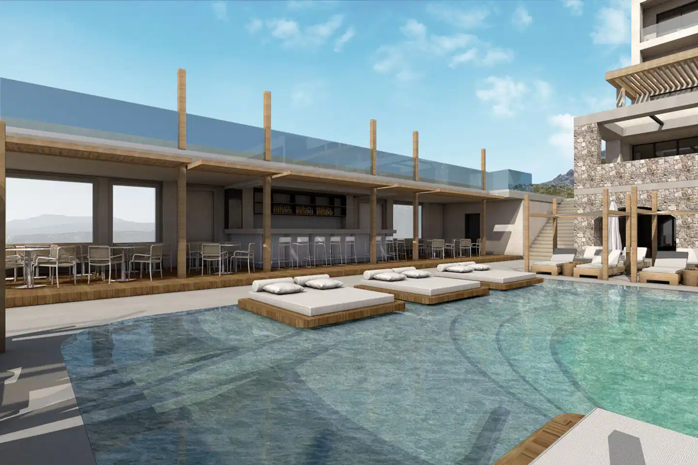 Harmony e Rock Hotel Aussenansicht