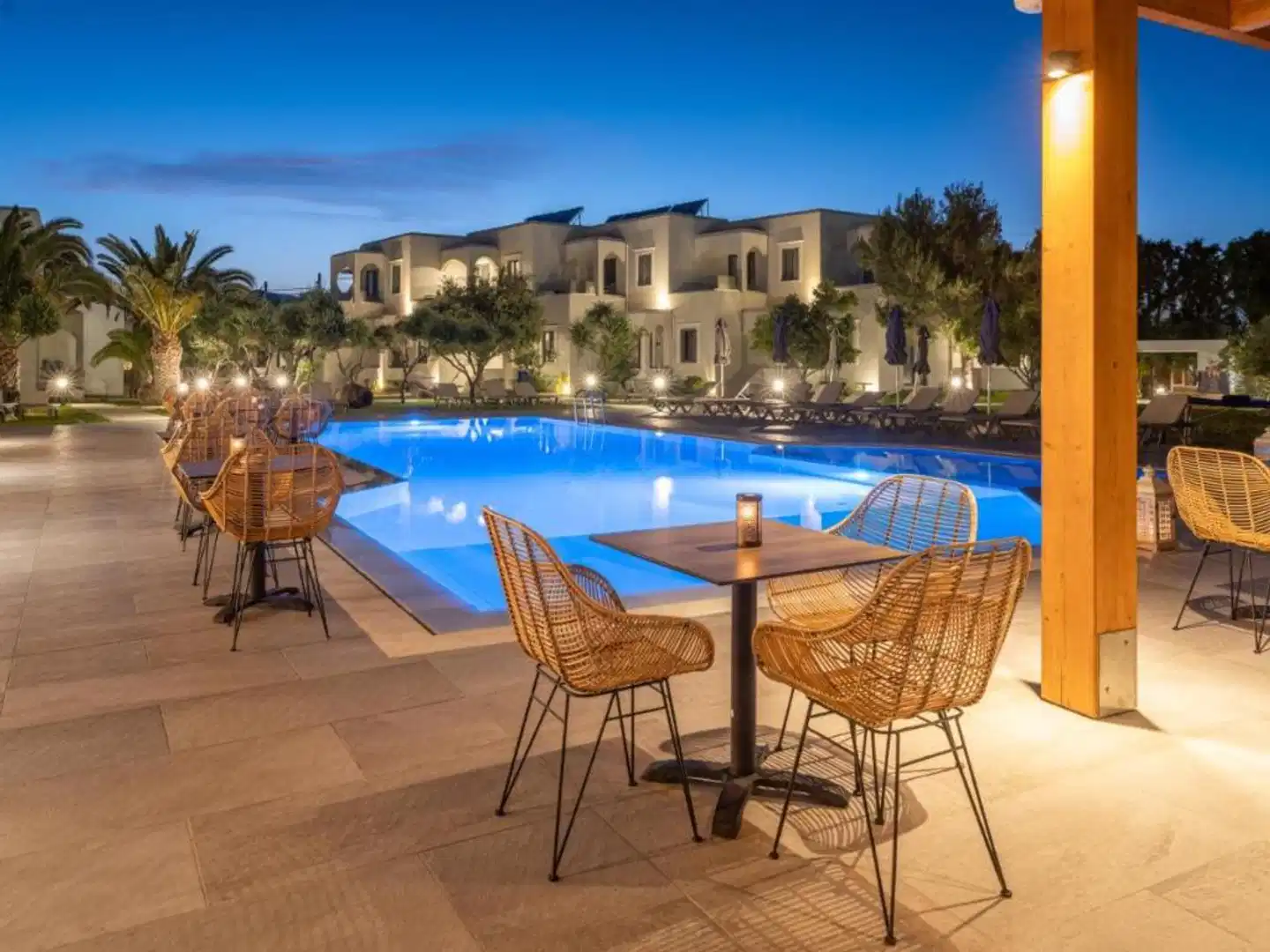 Malena Hotel & Suites Terrasse