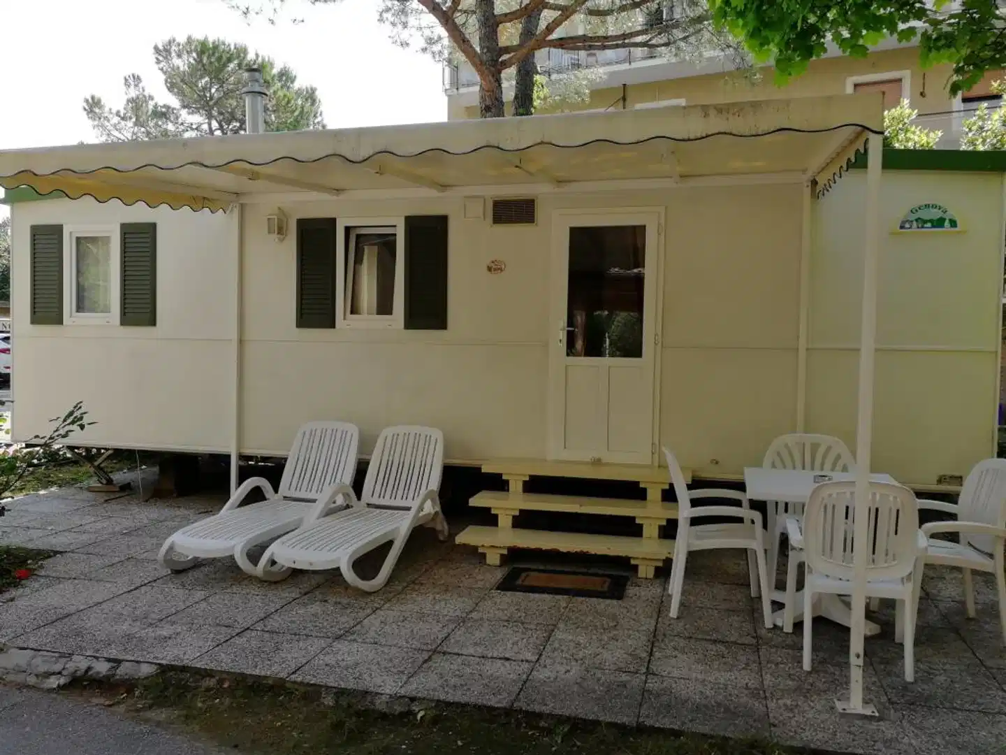 Camping Daino Terrasse