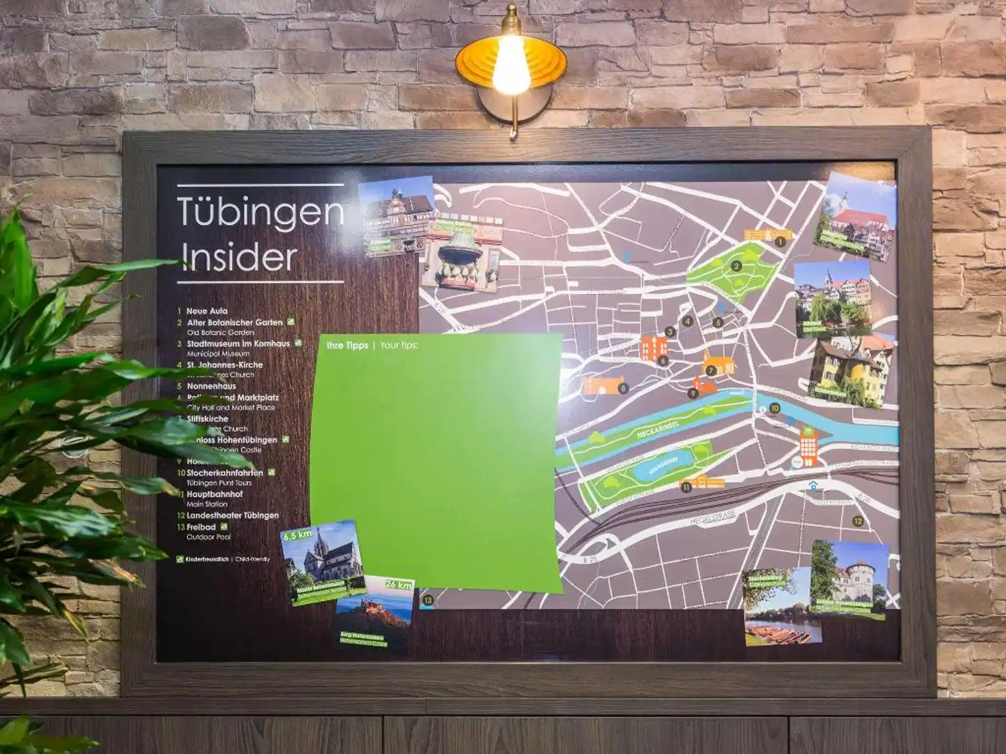 Ibis Styles Tubingen Landkarte