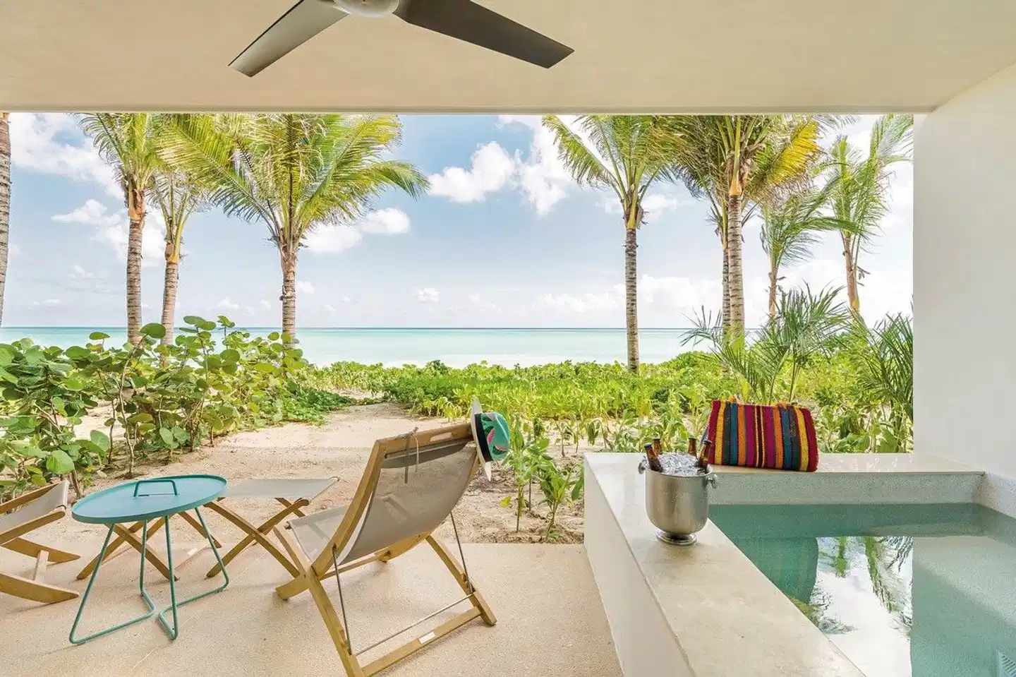 Andaz Mayakoba Resort Riviera Maya Terrasse