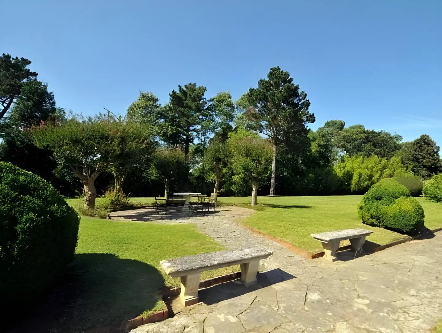 Château du Clair de Lune Garten