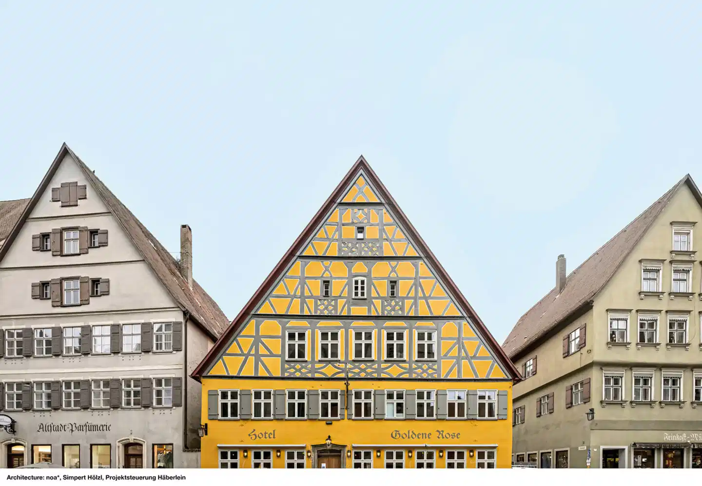 Hotel Goldene Rose Aussenansicht