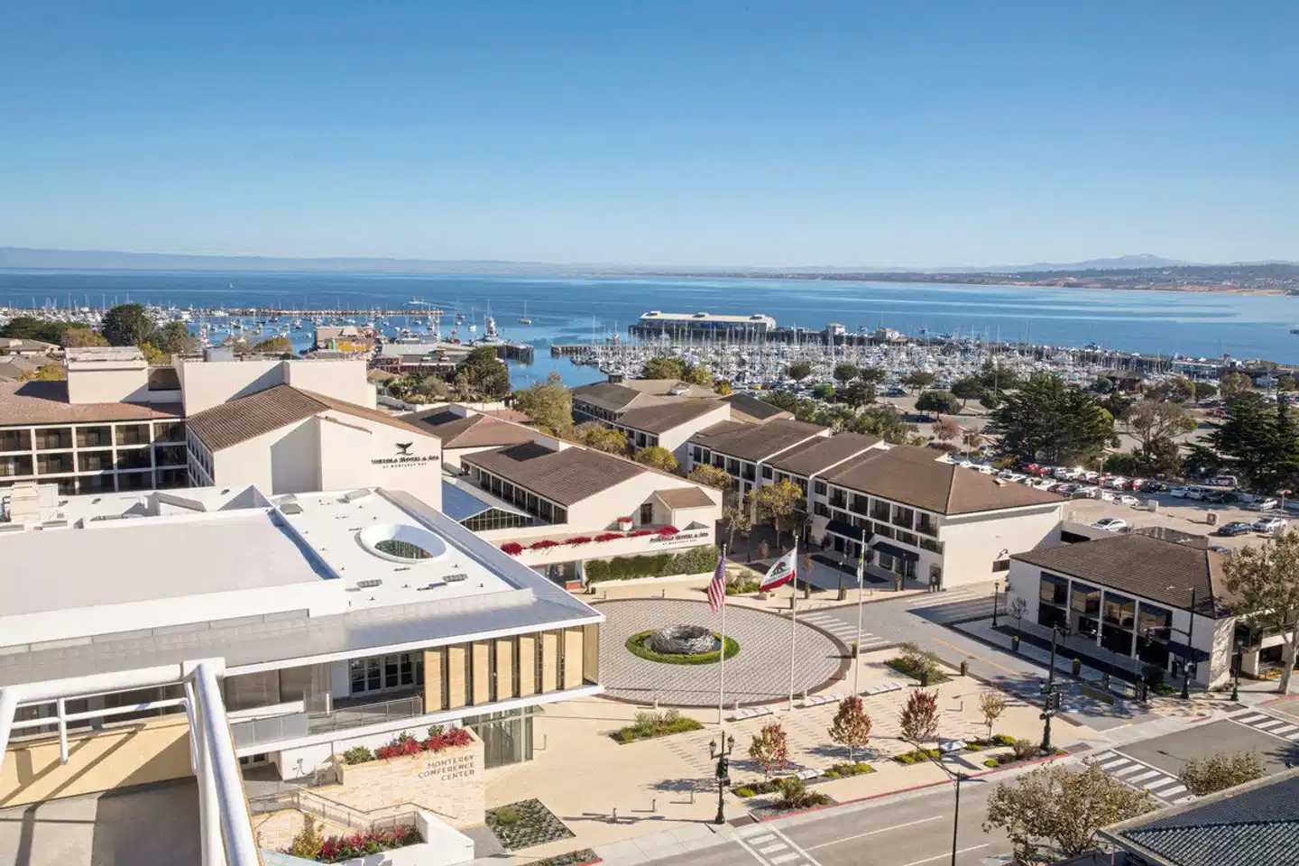 Portola Hotel & Spa at Monterey Bay Terrasse