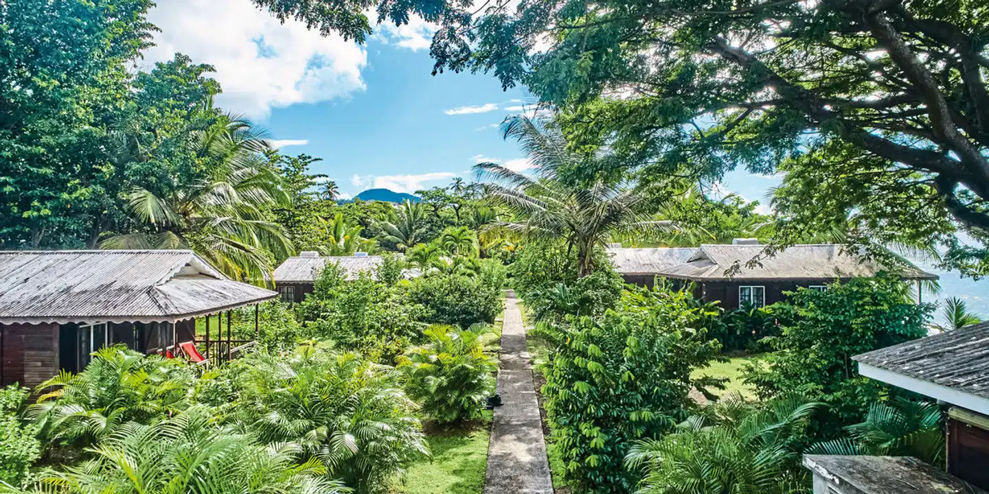 Picard Beach Cottages Garten