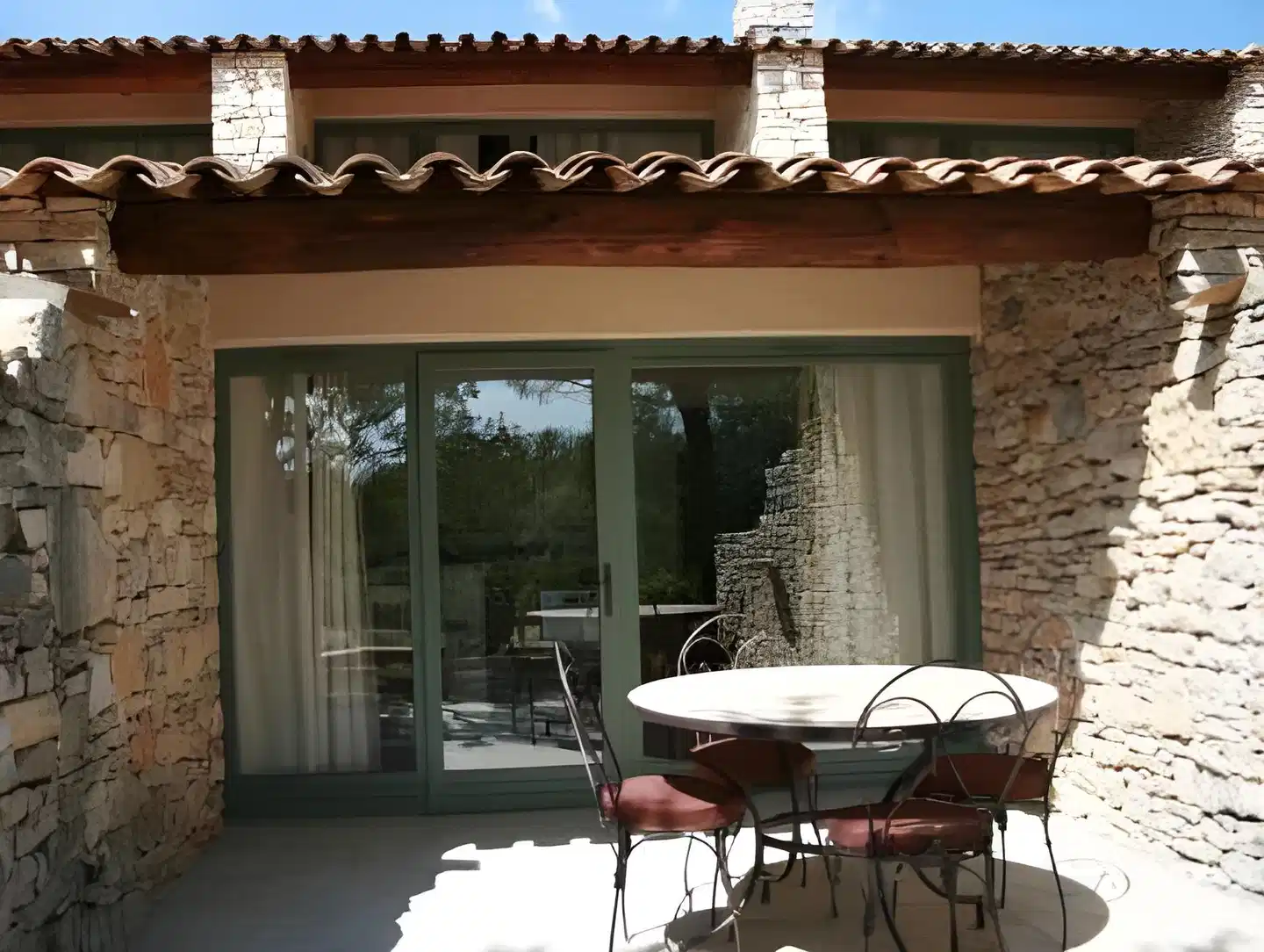 La Bastide Des Chênes Terrasse