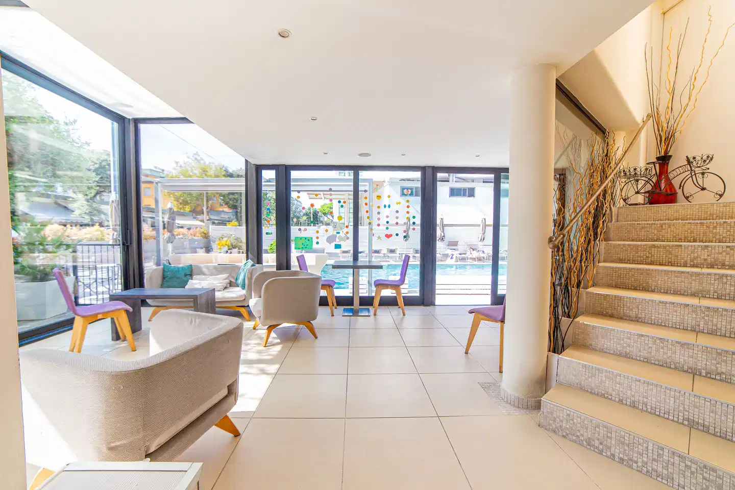 Ferretti Beach Hotel Lobby