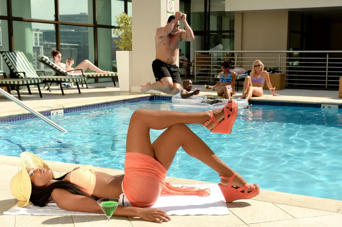 Holiday Inn Sandton Hallenbad