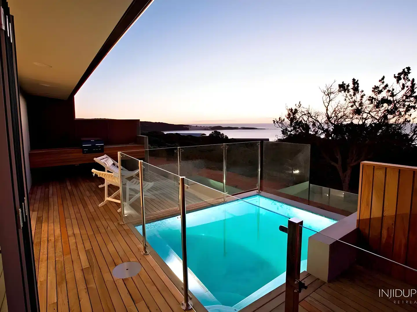 Injidup Spa Retreat Terrasse