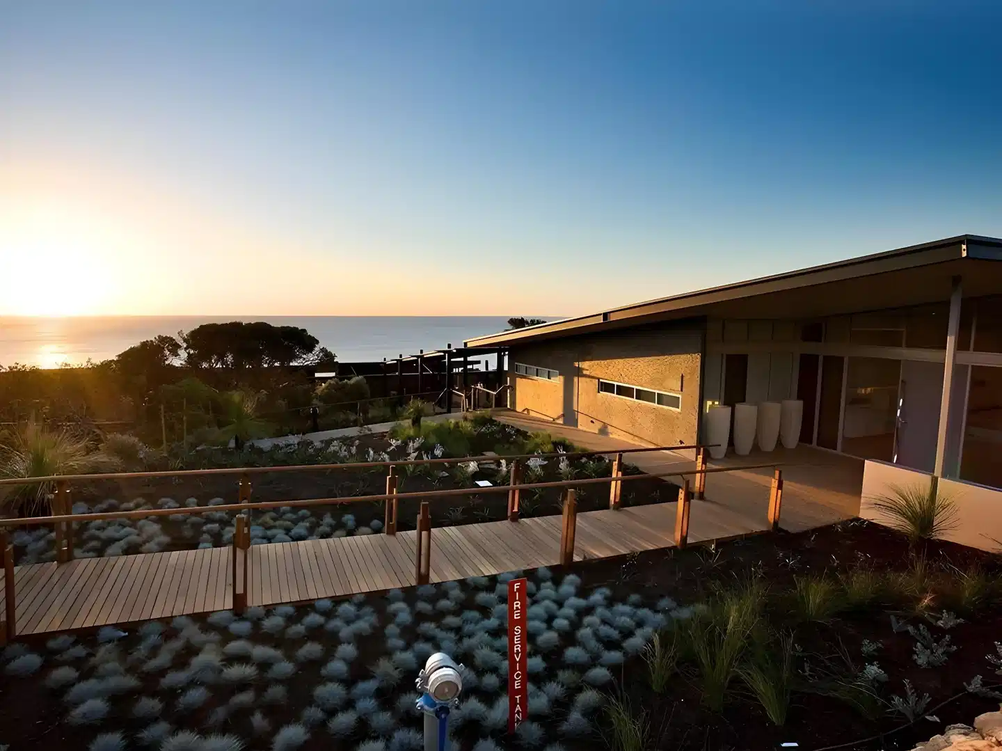 Injidup Spa Retreat Terrasse