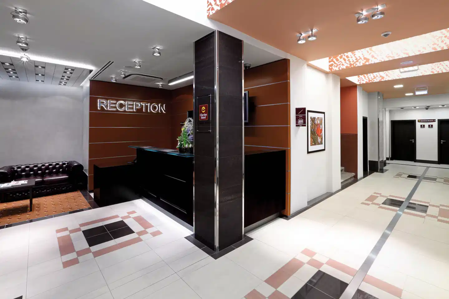 Clarion Hotel Prague City Lobby