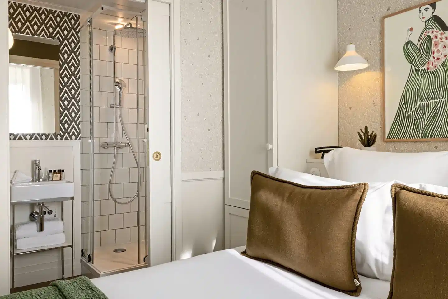 Le Petit Oberkampf Hotel & Spa Badezimmer
