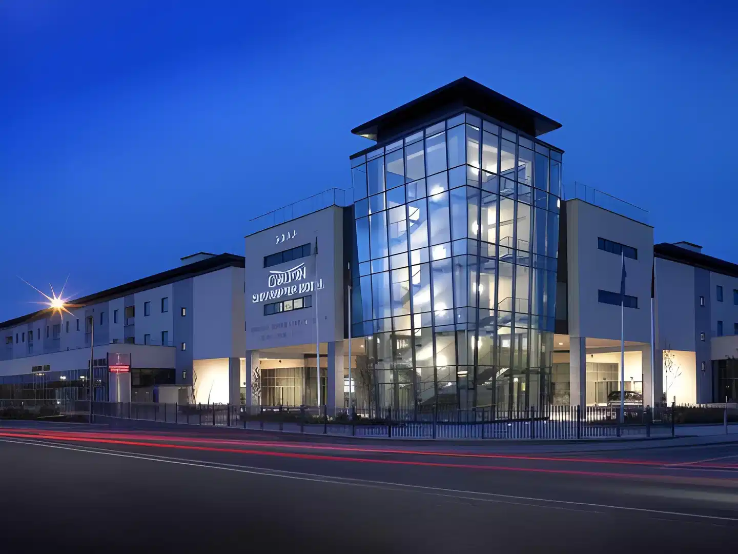 Shearwater Hotel Aussenansicht