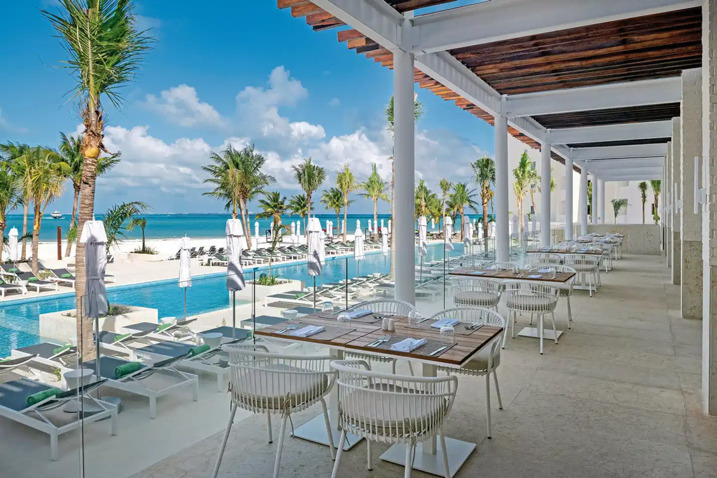 Melia Casa Maya Cancun All inclusive Terrasse