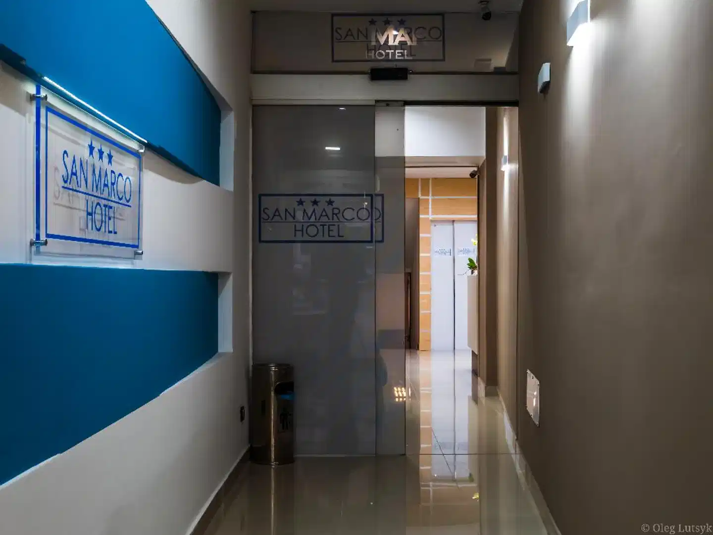 San Marco Hotel Badezimmer