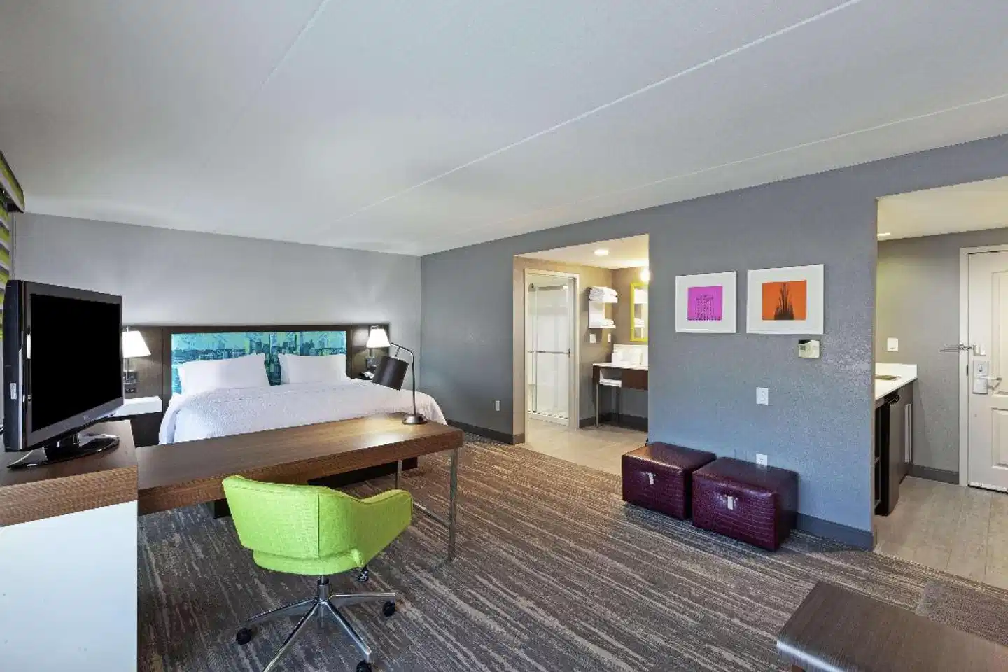Hampton Inn & Suites Houston-Bush Intercontinental Airport Wohnbeispiel