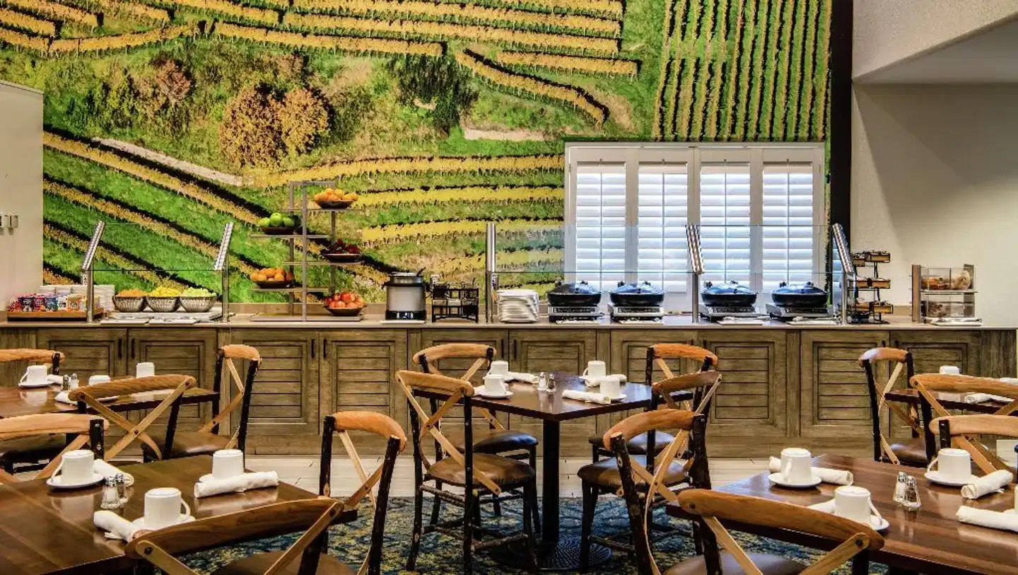 Hilton Santa Cruz/Scotts Valley Terrasse