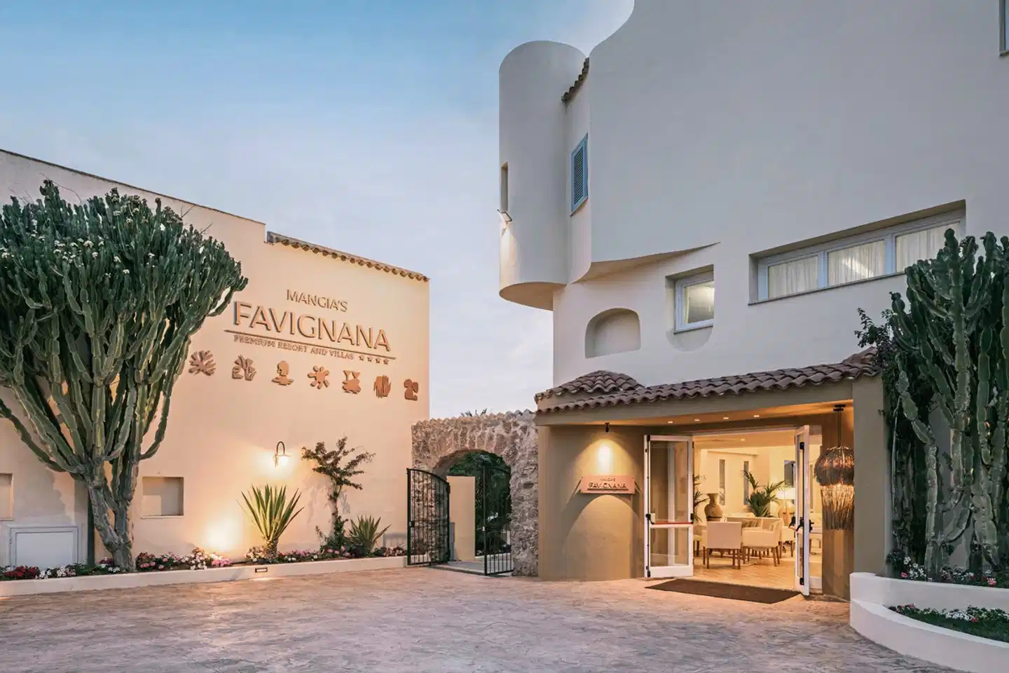Mangias Favignana Resort Aussenansicht